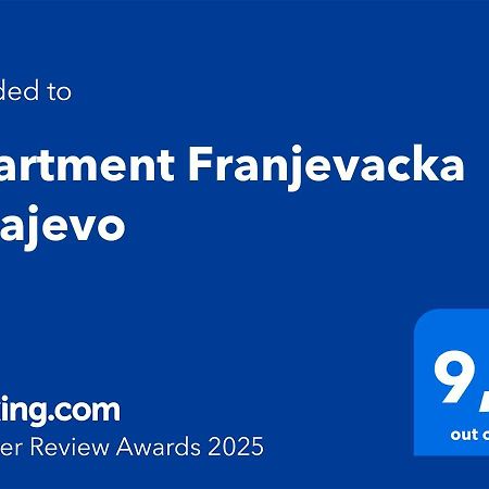 Apartment Franjevacka سراييفو المظهر الخارجي الصورة